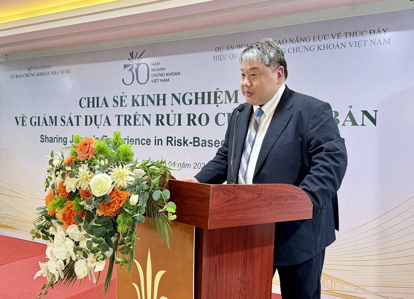 Ikeda Norichika, Long-term Expert of JICA Project/ Japan Financial Services Agency.