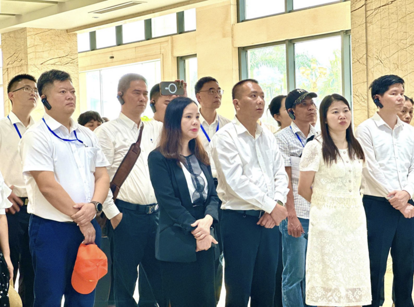 The Vietnam - Yunnan (China) Trade Delegation Program is organized under the leadership of the Trade Promotion Agency. Photo: Newspaper of Industry and Trade