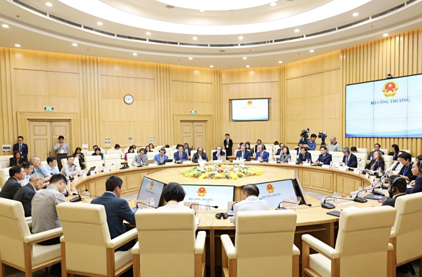 Overview of the working session between the Ministry of Industry and Trade and the US - ASEAN Business Council delegation.