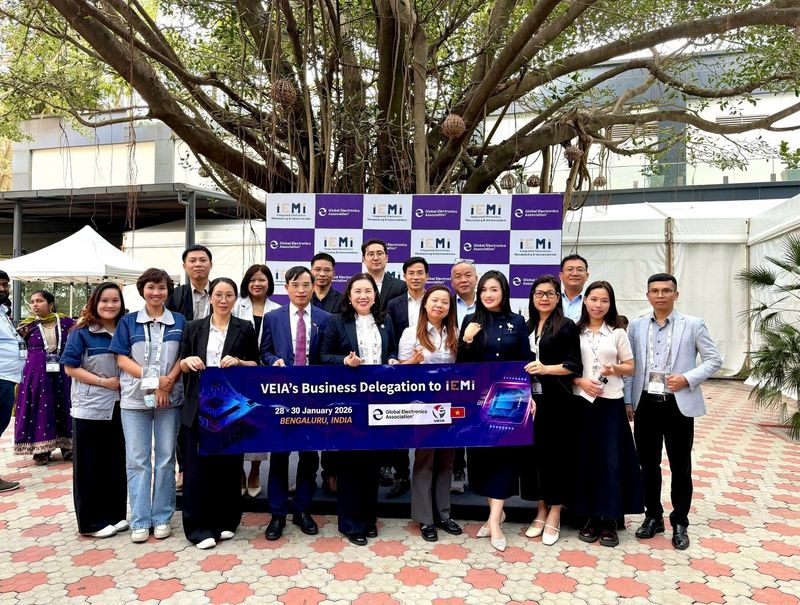 Vietnamese business delegation at IEMI 2026, India