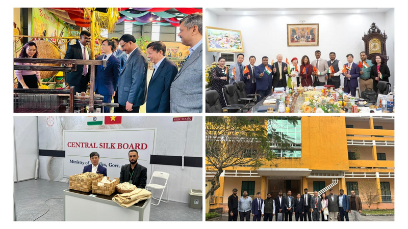 Indian business delegation at the First Glorious Spring Fair 2026, Vietnam