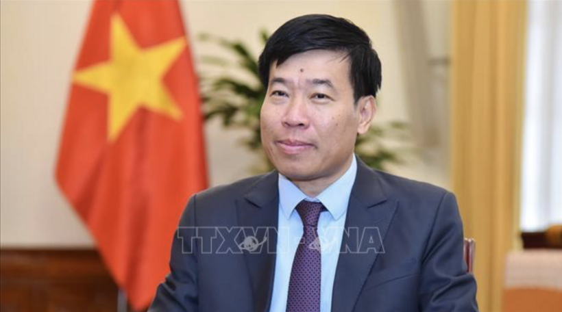 Member of the Party Central Committee, Standing Deputy Secretary of the Party Committee and Deputy Minister of Foreign Affairs Nguyen Manh Cuong. Photo: VNA