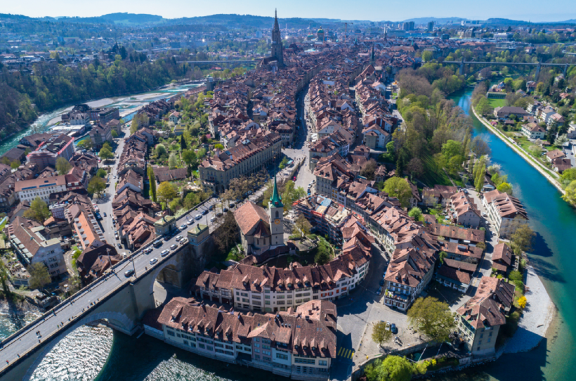 The Swiss capital Bern.