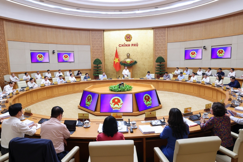 Regular Government meeting for April 2026. Photo: VGP/Nhat Bac