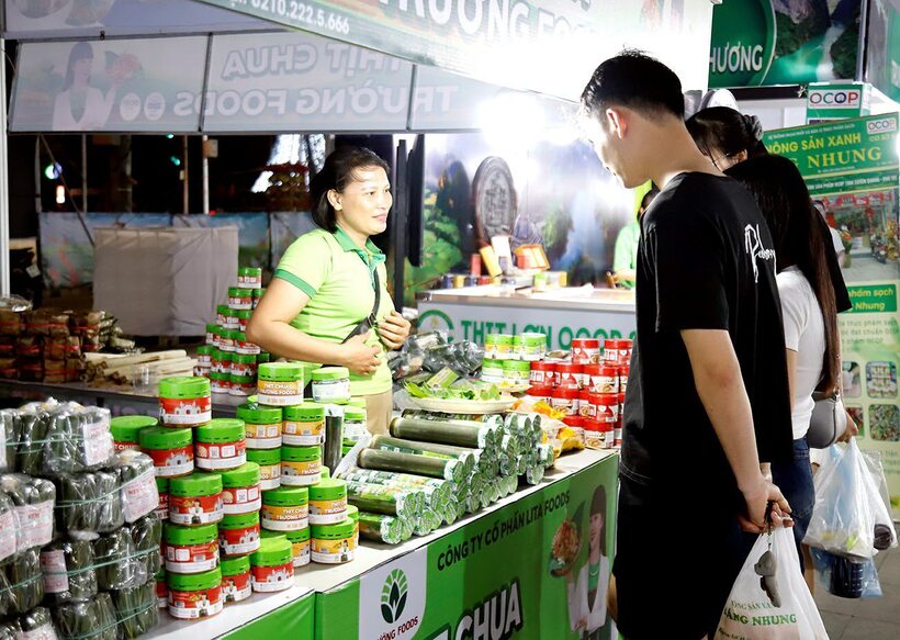 Rural industrial establishments participate in the fair.
