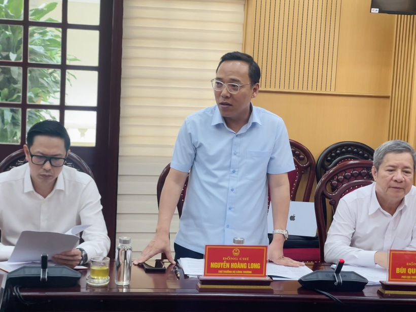 Deputy Minister Nguyen Hoang Long.