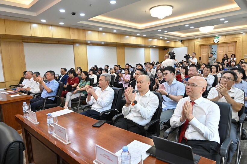 Delegates attend the event.