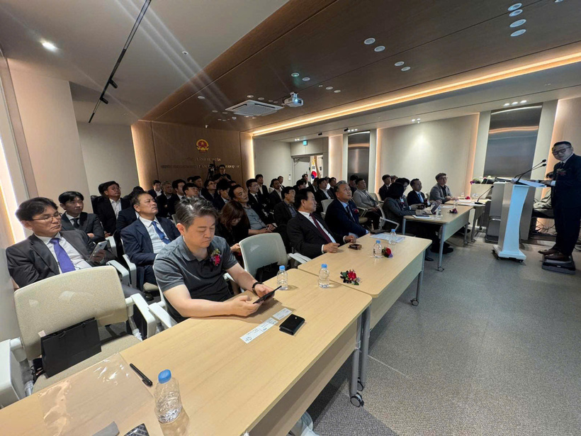 Participants at the event.