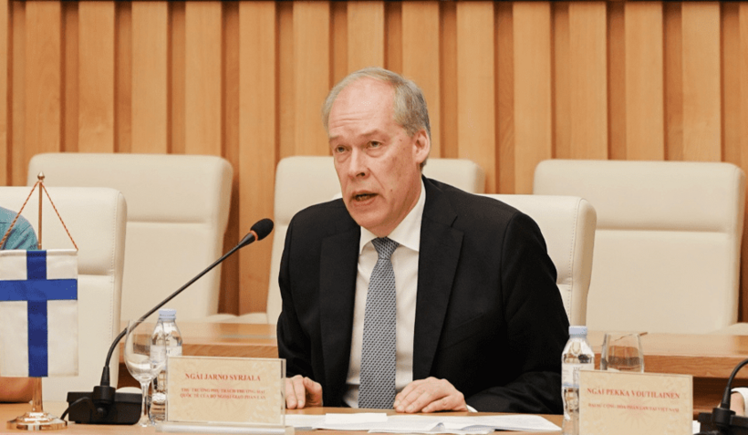 Jarno Syrjala, Under-Secretary of State for International Trade at the Ministry for Foreign Affairs of Finland.