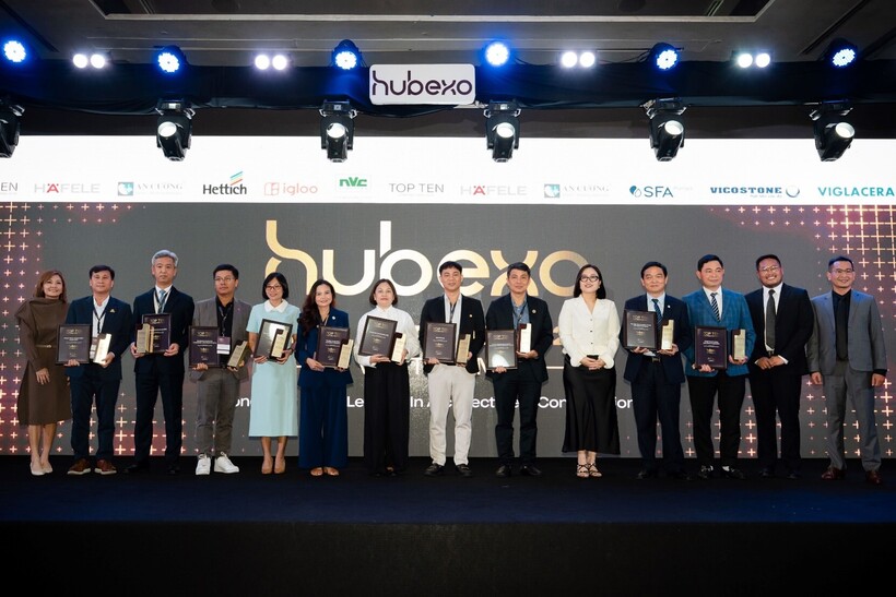 Top 10 Contractors at Hubexo Asia Awards 2026 (Photo courtesy of Hubexo)