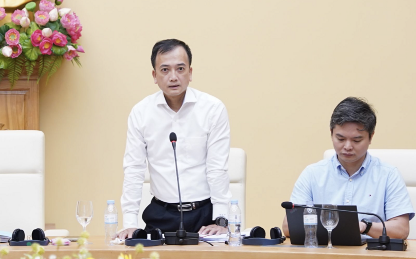Trinh Quoc Vu, Deputy Director of the Electricity Authority. Photo: Nguyen Thao