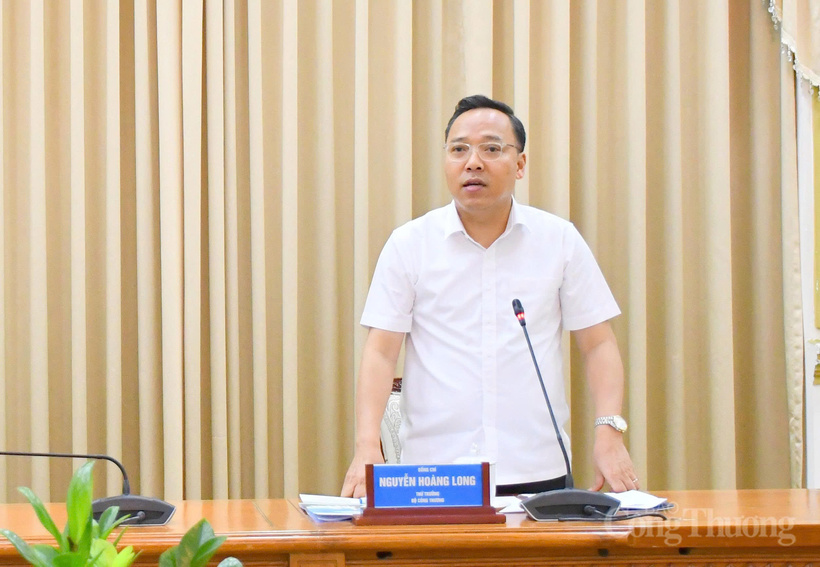 Deputy Minister Nguyen Hoang Long. Photo: Thanh Minh.