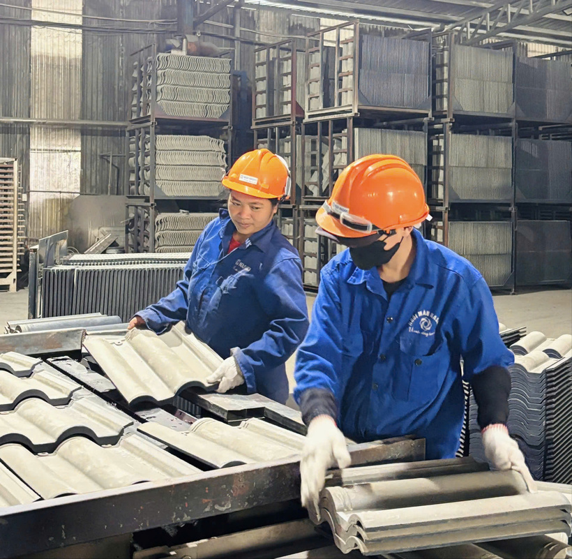 The company’s unburnt brick and tile products have been exported to international markets.