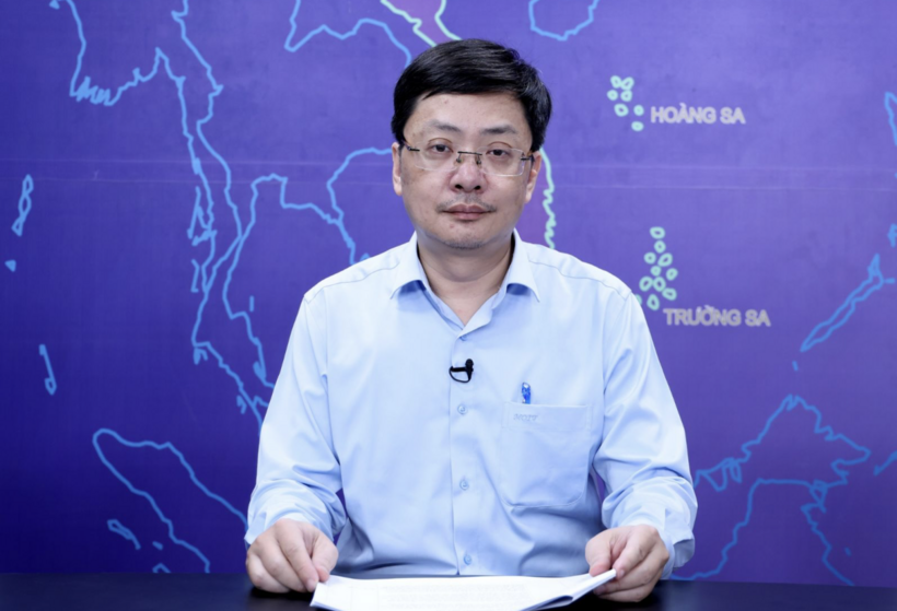 Dang Hai Dung, Deputy Director of the Department of Innovation, Green Transition and Industrial Promotion, speaks at the seminar. Photo: VGP.