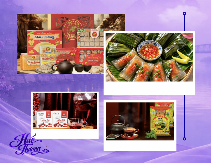 Traditional delicacies embodying the distinctive flavours of Hue. Photo: DMS