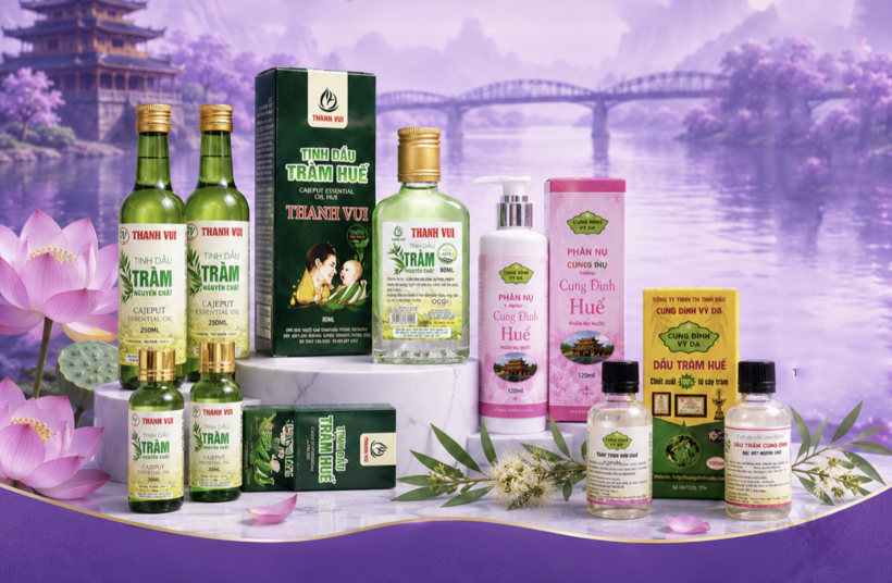 Vy Da Royal Cajeput Oil is among the signature wellness products introduced at the programme. Photo: DMS