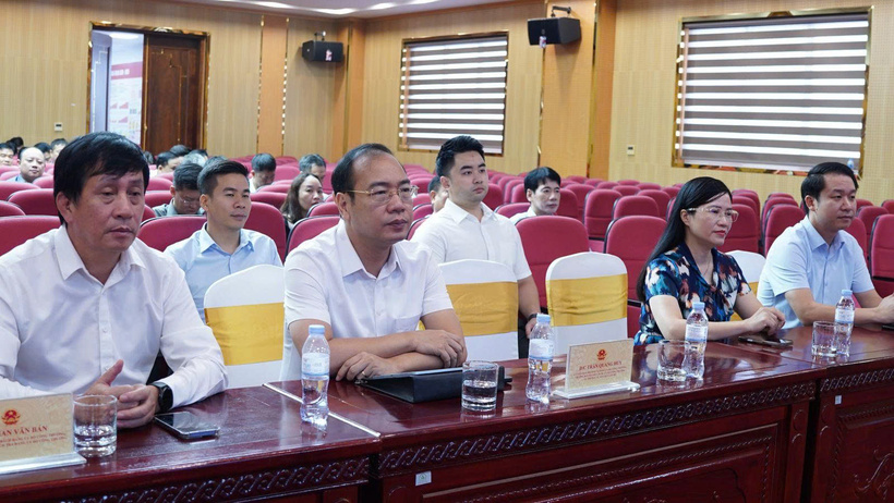 The conference at the Ministry of Industry and Trade was chaired by the Standing Board of the Ministry's Party Committee. Photo: Nguyen Thao