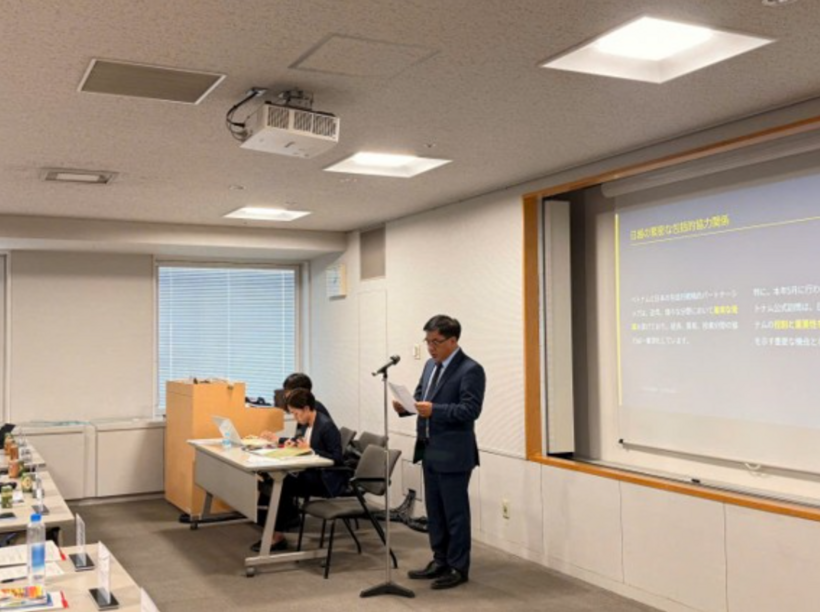 Deputy Director of the Vietnam Trade Promotion Agency Le Hoang Tai