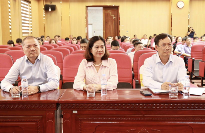 Delegates attending the conference at the Ministry of Industry and Trade headquarters. Photo: Viet Khoa