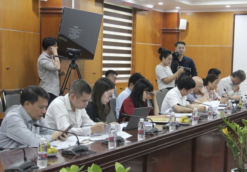 ​Delegates attend the meeting. Photo: Bao Ngoc