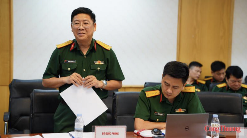 Senior Colonel Pham Van Toai, Director of the Institute of Propellants and Explosives under the General Department of Defense Industry.