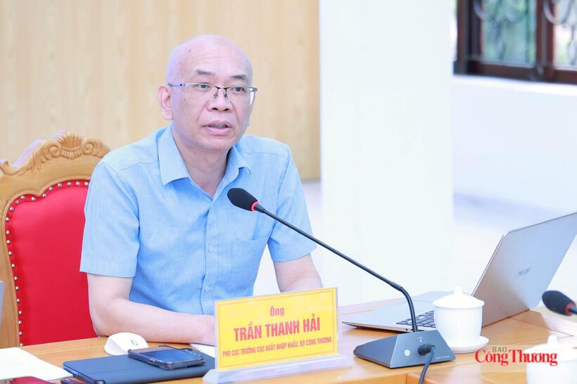 Tran Thanh Hai, Deputy Director of the Agency of Foreign Trade. Photo: Quynh Trang