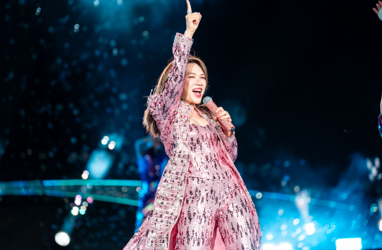 Da Nang-born superstar My Tam lit up the DIFF grand finale stage