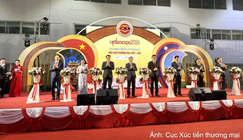 The opening ceremony of VIETLAO EXPO 2026 takes place in Vientiane, Laos, on July 16.
