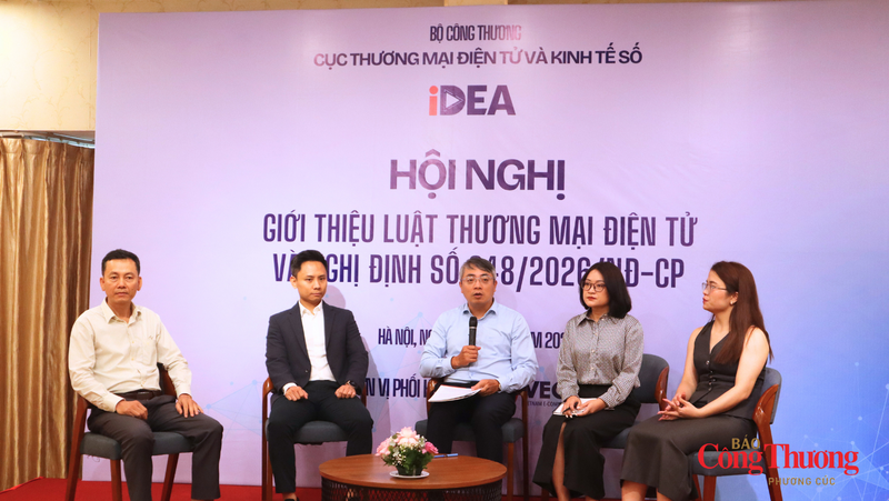 The panel discussion addresses the implementation roadmap, platform responsibilities, seller identity verification, livestream activities, affiliate marketing, consumer protection and data security.