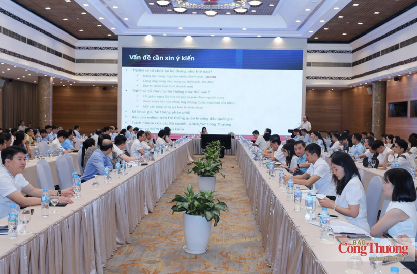Consultation conference on the Draft Decree replacing Decree No. 83/2014/ND-CP and its amending and supplementing decrees governing petroleum trading.