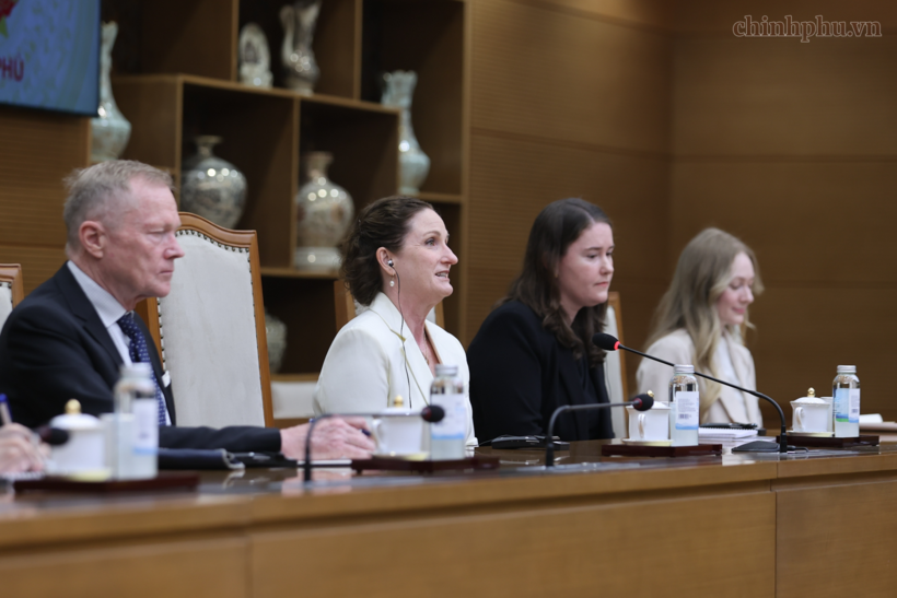 The Ambassador stressed that New Zealand has always regarded Vietnam as an important partner in Southeast Asia. Photo: VGP.