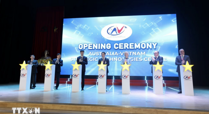 The Australia - Viet Nam Strategic Technologies Centre was officially launched in June 2025 to strengthen cooperation between Australia and Viet Nam in strategic technologies, advance digital transformation, support technological and industrial innovation, and reinforce international cyber stability. Photo: VNA.