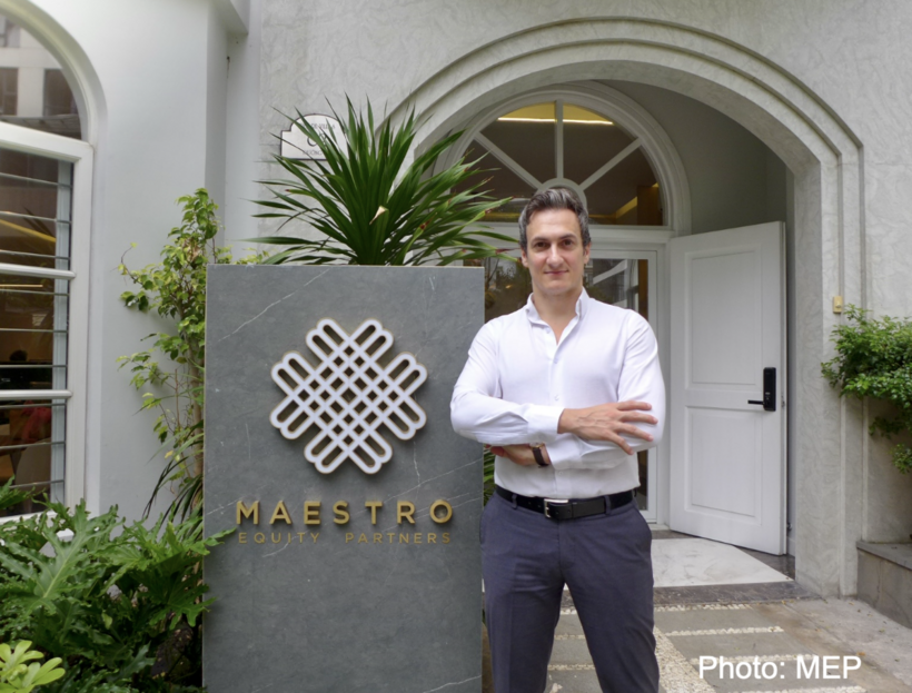 Giovanni Zangani, Founder and Managing Partner of Maestro Equity Partners, a private equity firm that invested in F&B chains like Milano Coffee and Sasin Noodles.