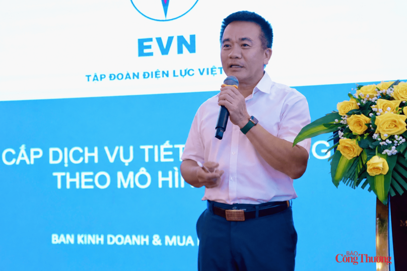 Tran Viet Nguyen, Deputy Head of the Business Department, Viet Nam Electricity (EVN), shares experience in implementing the ESCO model.