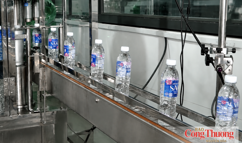 The An Giang Department of Industry and Trade conducts acceptance inspection of a national industrial extension project at Huy Hoang TH Group One Member Co., Ltd.