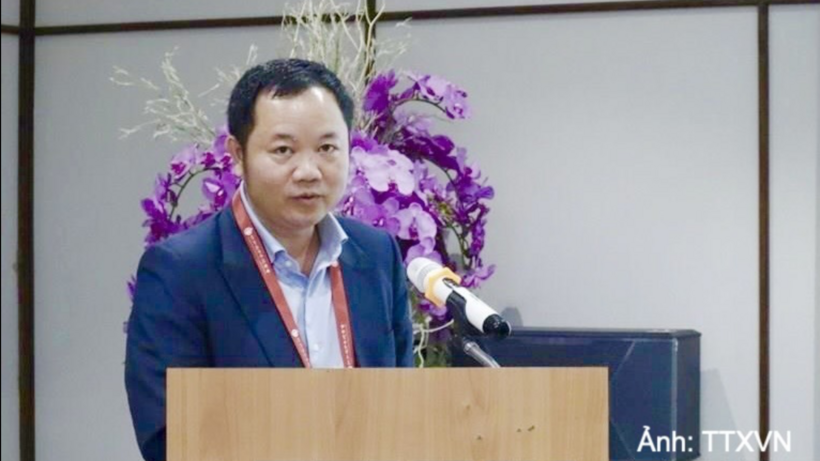 Cao Xuan Thang, Trade Counsellor at the Viet Nam Trade Office in Singapore.