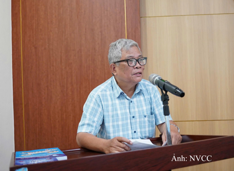 Meritorious Teacher, Prof. Dr. Dang Dinh Dao, former Director of the Institute of Economic and Development Research, National Economics University. Photo: Provided by the interviewee