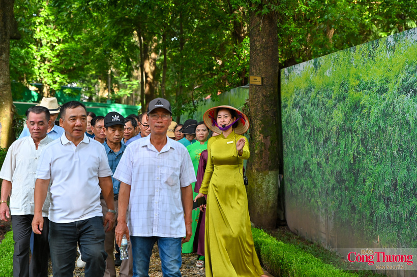 Visitors are visibly moved as tour guides recounted stories about President Ho Chi Minh’s life and legacy.