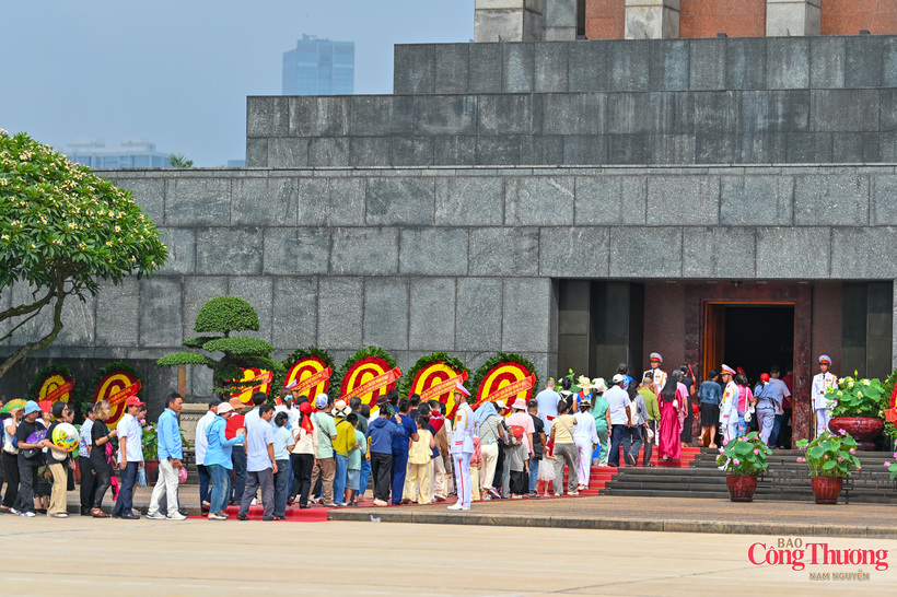 People from across the country visit President Ho Chi Minh’s Mausoleum to pay their respects and honor his legacy.