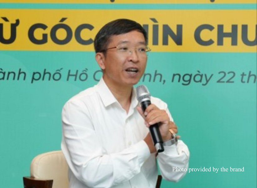 Associate Professor Pham Quang Thai, MD, PhD, Head of the Northern Regional Office of the Expanded Program on Immunization delivers remarks at the event.