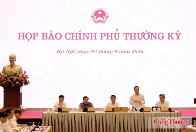 An overview of the press conference. Photo: Le An