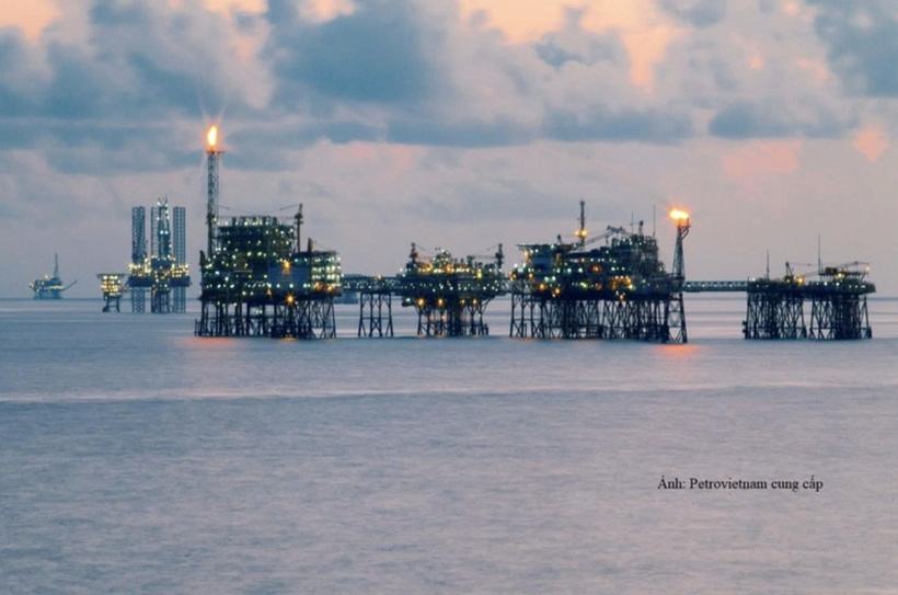 Oil and gas production at the Bach Ho oilfield – Photo: Petrovietnam