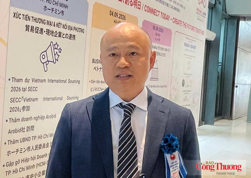 Ta Manh Cuong, Director of the Trade Promotion Center under the Viet Nam Trade Promotion Agency, the Ministry of Industry and Trade. Photo: Thanh Thao