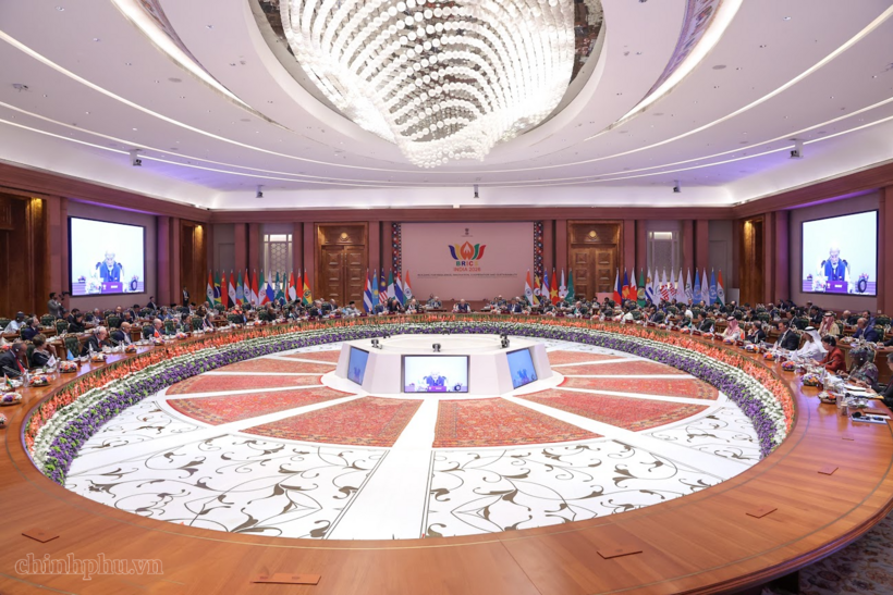 The overview of the 18th BRICS Summit in India's New Delhi, September 13, 2026. Photo: VGP