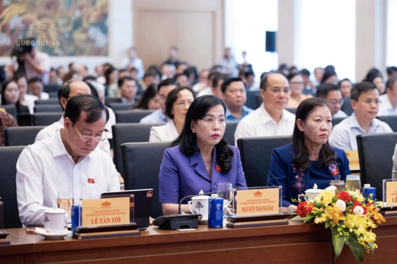 Delegates attend the conference. Photo: Quochoi.vn