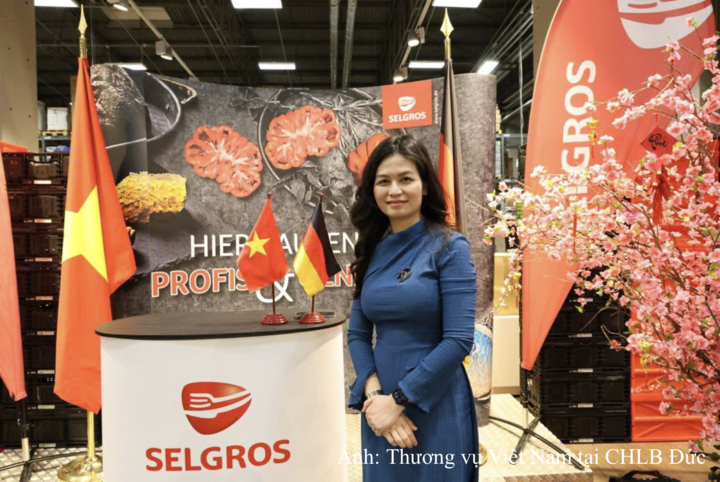 Dang Thi Thanh Phuong, Trade Counsellor at the Vietnamese Trade Office in the Federal Republic of Germany.