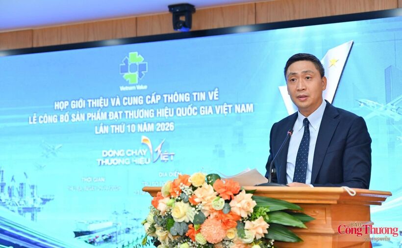 Hoang Minh Chien, Deputy Director of the Viet Nam Trade Promotion Agency, reports on the 2026 selection process.