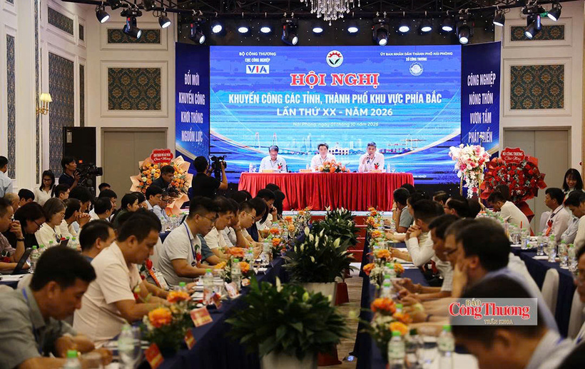 The 20th Industrial Promotion Conference for Northern Provinces and Cities in 2026 is jointly organised by the Viet Nam Industry Agency under the Ministry of Industry and Trade and the Hai Phong Department of Industry and Trade.