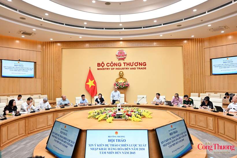 The Ministry of Industry and Trade holds a consultation workshop on the Import-Export Strategy for Goods to 2030.