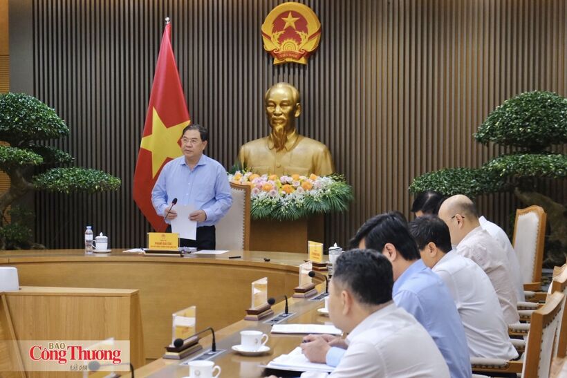 Standing Deputy Prime Minister Pham Gia Tuc describes the establishment of the Interagency Working Group as an important step in implementing the Political Bureau's Resolution No.06-NQ/TW, dated May 19, 2026.